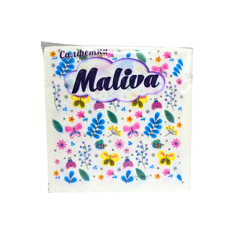 MALIVA салфетки, 33/33см, 50 броя