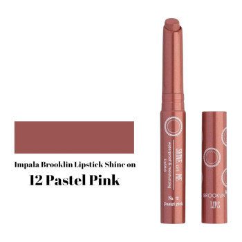IMPALA BROOKLYN дълготраено червило, Shine on Me, Номер 12, Pastel pink IMPALA BROOKLYN дълготраено червило, Shine on Me, Номер 12, Pastel pink