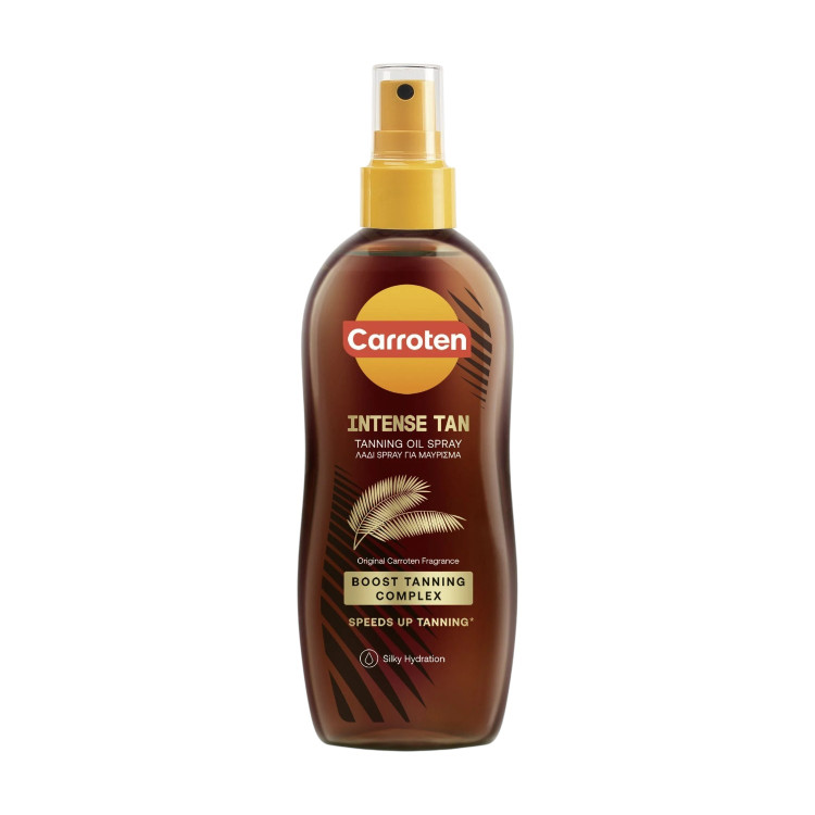 CARROTEN, олио за интензивен тен Intense Tan Tanning Oil Spray Original, 150 мл CARROTEN, олио за интензивен тен Intense Tan Tanning Oil Spray Original, 150 мл