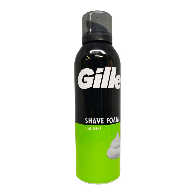 GILLETTE пяна за бръснене, Lime Scent, 200мл