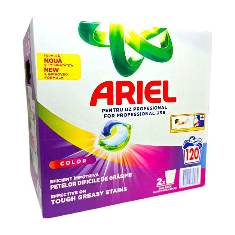 ARIEL капсули за пране, All in One, 60 броя, Цветно пране
