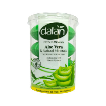 DALAN тоалетен сапун, 4х110гр, Алое вера DALAN тоалетен сапун, 4х110гр, Алое вера