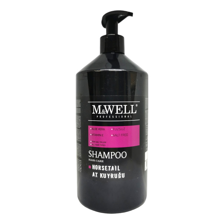 M&WELL шампоан за коса, Professional, Конска опашка, 1 литър