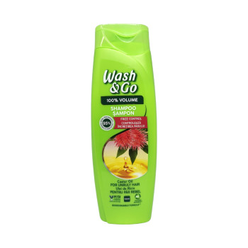WASH&GO шампоан за коса, Castor oil, 360мл WASH&GO шампоан за коса, Castor oil, 360мл