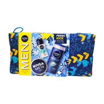 NIVEA подаръчен комплект за мъже, Несесер, Fresh Kick