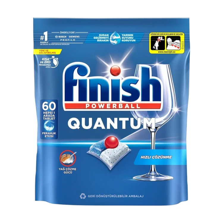 Finish Quantum Таблетки за съдомиялна в опаковка