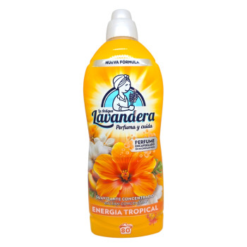 LAVANDERA омекотител за пране, 80 пранета, 1,76 литра, Luz Tropical
