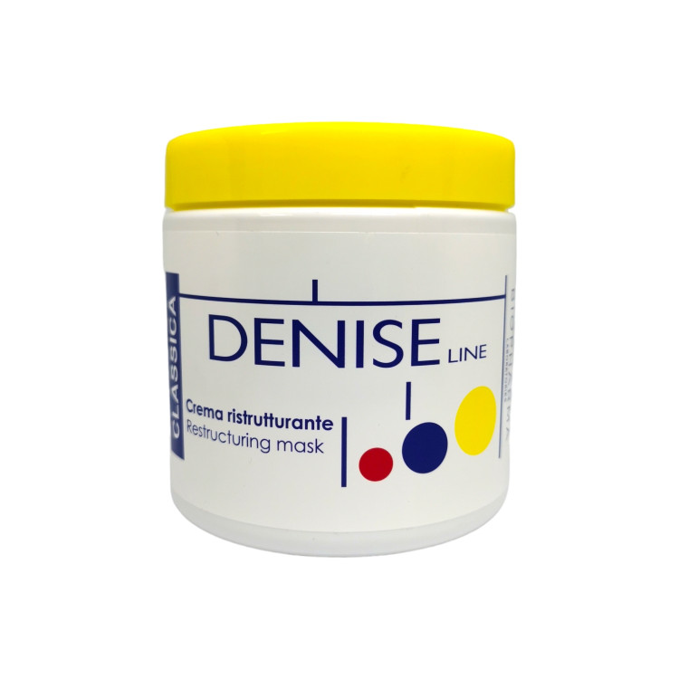 DENISE маска за коса за защита от косопад, Реструкторираща с кватернерни соли и екстракт от плацента, 400мл