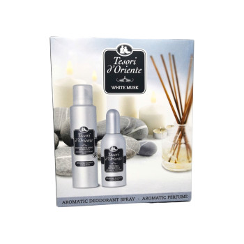 TESORI D`ORIENTE подаръчен комплект, Дамски, Дезодорант, Парфюм, White musk