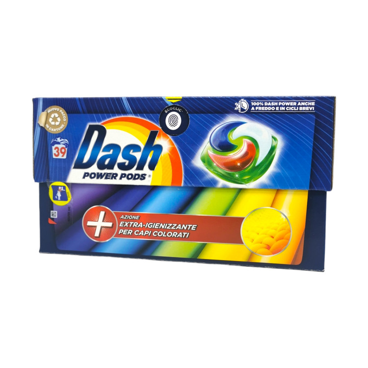 DASH капсули за пране, Цветно пране, Цветно пране, 39 броя