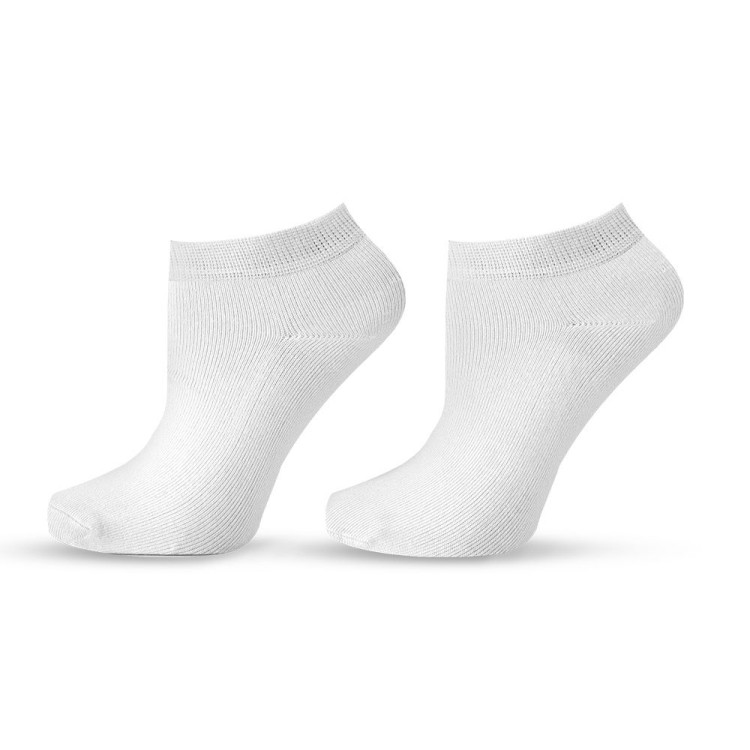 AGIVA HAPPY FOOT къси чорапи, Натурален памук, Бели, Размер 35-38