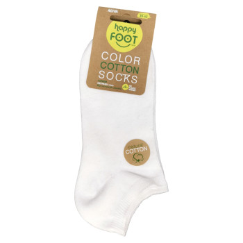 AGIVA HAPPY FOOT къси чорапи, Натурален памук, Бели, Размер 39-42 AGIVA HAPPY FOOT къси чорапи, Натурален памук, Бели, Размер 39-42