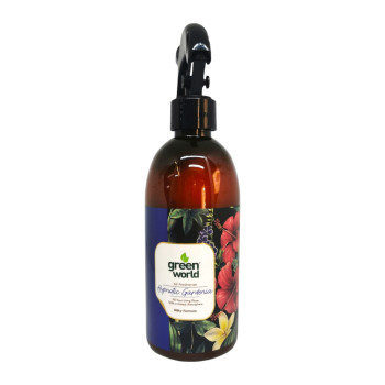 GREEN WORLD ароматизатор за въздух и тъкани, Milky Formula, 400мл, Hypnotic Gardenia