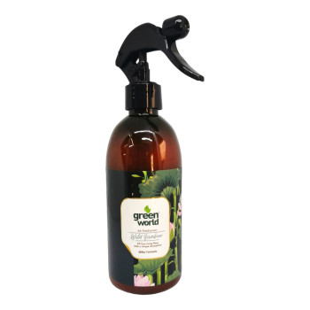 GREEN WORLD ароматизатор за въздух и тъкани, Milky Formula, 400мл, Wild Bamboo