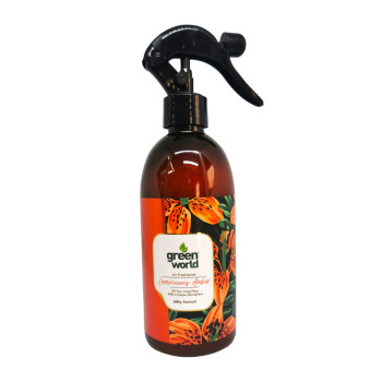 GREEN WORLD ароматизатор за въздух и тъкани, Milky Formula, 400мл, Luminuos Amber