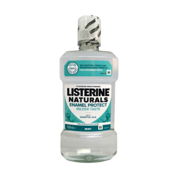 LISTERINE вода за уста, Enamel protect, Mint, 500мл