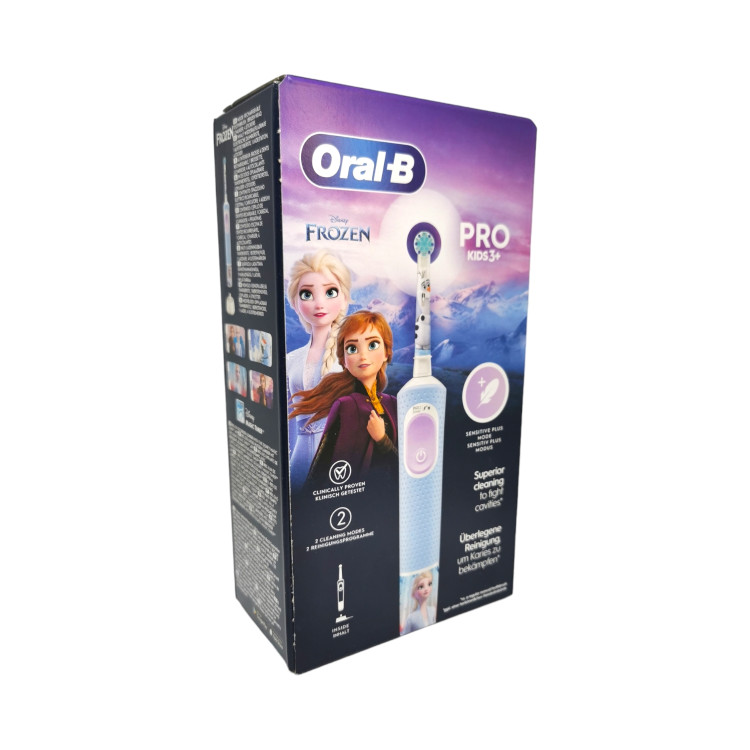 ORAL-B електрическа четка за зъби с зарядно, Pro kids 3+, Frozen, 1 брой 