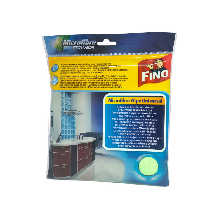 FINO микрофибърна кърпа универсална, 40х40см, 1 брой 