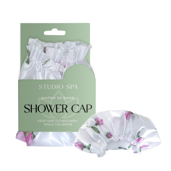 STUDIO SPA шапка за баня, 1 брой STUDIO SPA шапка за баня, 1 брой