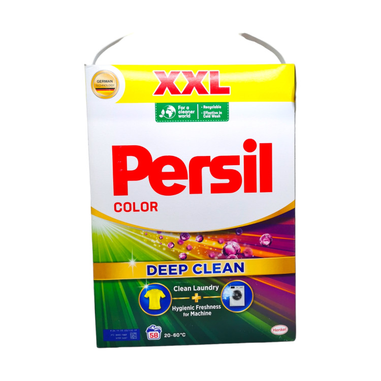 PERSIL прах за цветно пране , 58 пранета, 3,48кг