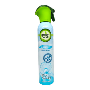 GREEN WORLD ароматизатор обезмирисител на лоши миризми, 300мл, Ocean breeze GREEN WORLD ароматизатор обезмирисител на лоши миризми, 300мл, Ocean breeze