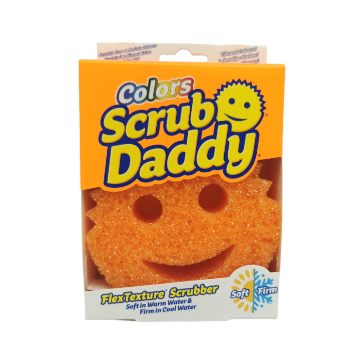 SCRUB DADDY домакинска гъба,Топла и Студена вода, Colors, 1 брой 