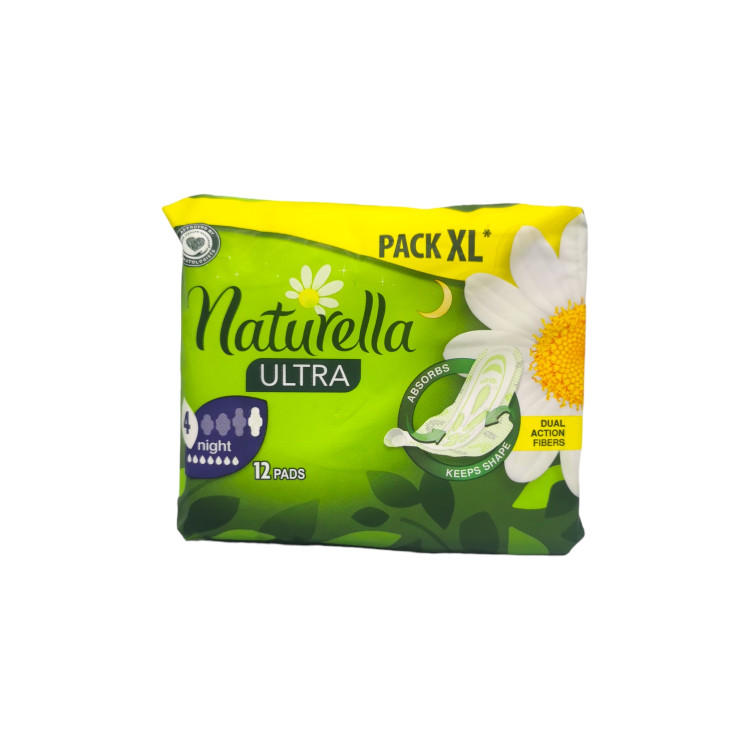 NATURELLA ultra дамски превръзки, Нощни, 12 броя