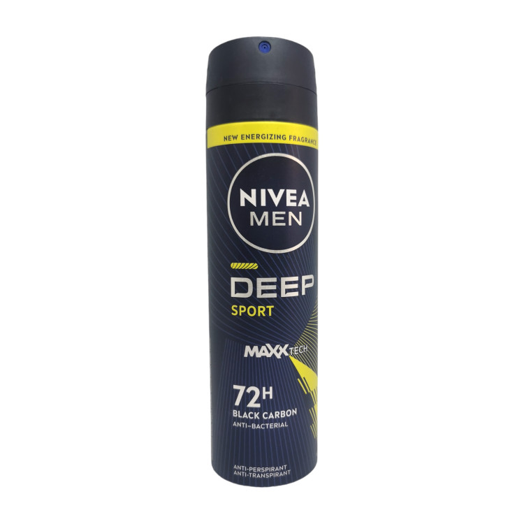 NIVEA дезодорант мъжки, Deep Sport, 150мл