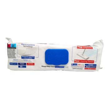 SLEEPY мокри кърпи универсални за почистване на под, 50 броя, Mop Adaptable, Extra Hygiene SLEEPY мокри кърпи универсални за почистване на под, 50 броя, Mop Adaptable, Extra Hygiene