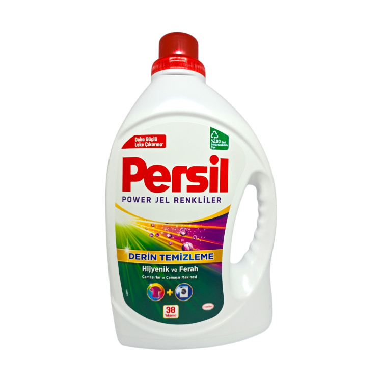 PERSIL течен перилен препарат, 38 пранета, 2470мл, Цветно пране