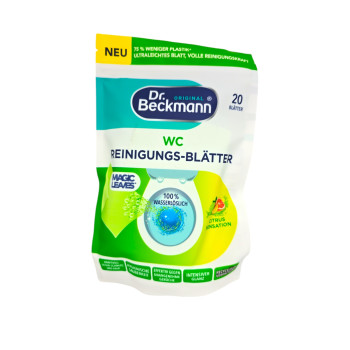 DR.BECKMANN почистващ разтворим препарат за тоалетна на ленти, 20броя, Citrus Sensation DR.BECKMANN почистващ разтворим препарат за тоалетна на ленти, 20броя, Citrus Sensation