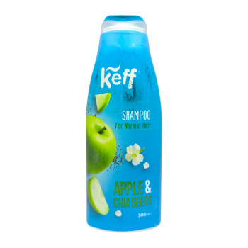 KEFF шампоан за коса, 500мл, Aple & Chia Seeds KEFF шампоан за коса, 500мл, Aple & Chia Seeds