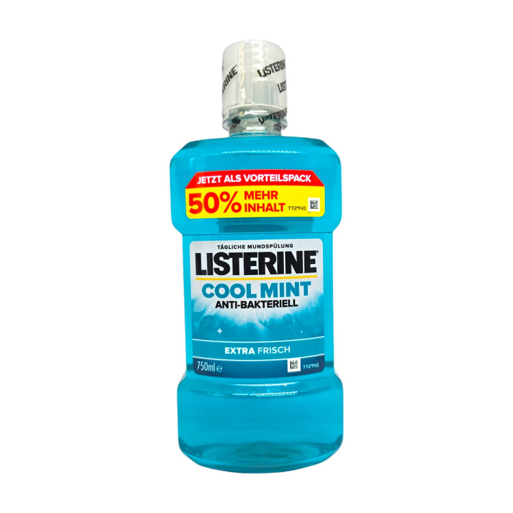 LISTERINE вода за уста, 750мл, Cool MInt