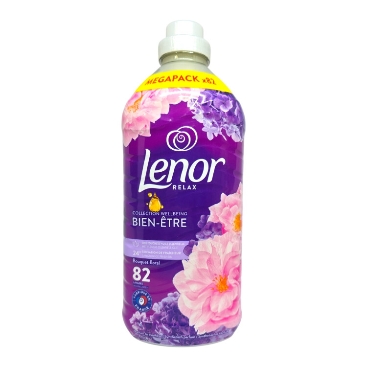 LENOR омекотител за пране, 1722мл, 82 пранета, Bouquet Floral