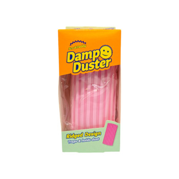 SCRUB DADDY Damp duster почистваща гъба универсална, Розова, 1 брой 