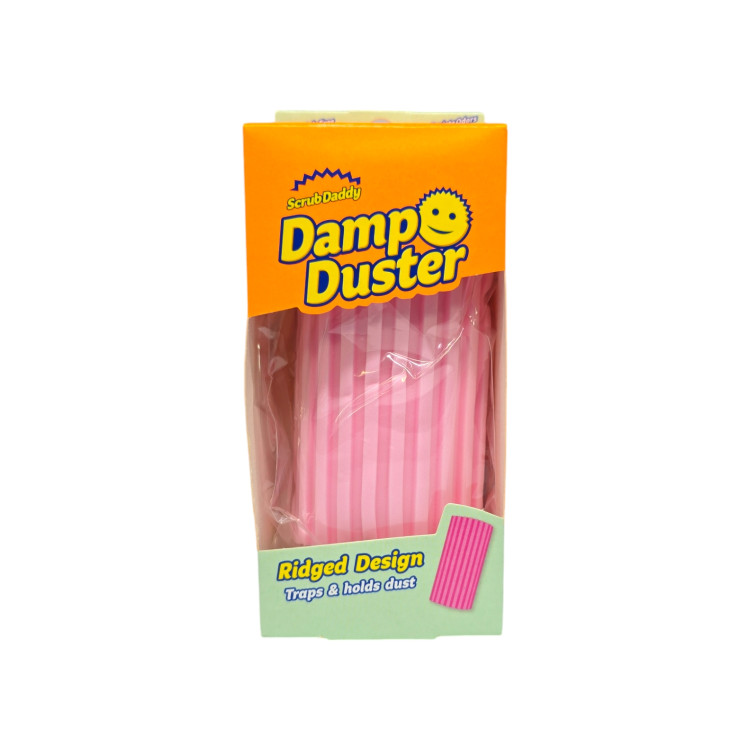 SCRUB DADDY Damp duster почистваща гъба универсална, Розова, 1 брой 