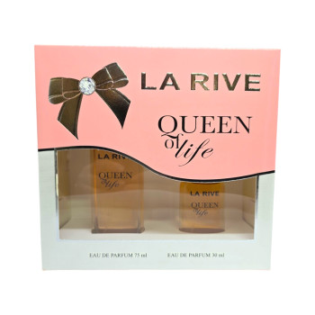 La Rive дамски подаръчен комплект, EDP 90ml, EDP 30мл, Queen of Life La Rive дамски подаръчен комплект, EDP 90ml, EDP 30мл, Queen of Life
