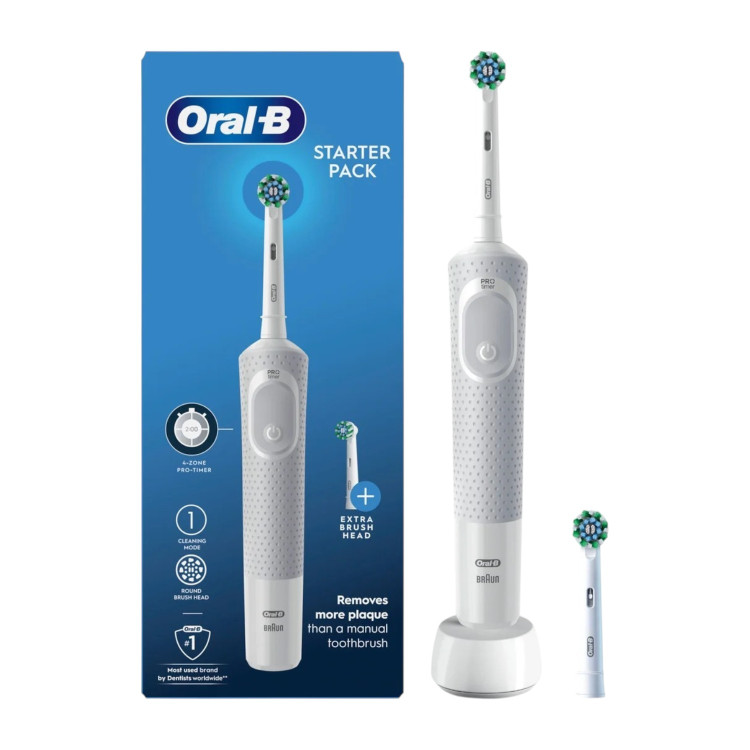 ORAL-B електрическа четка за зъби с зарядно, Starter Pack, 1 брой 