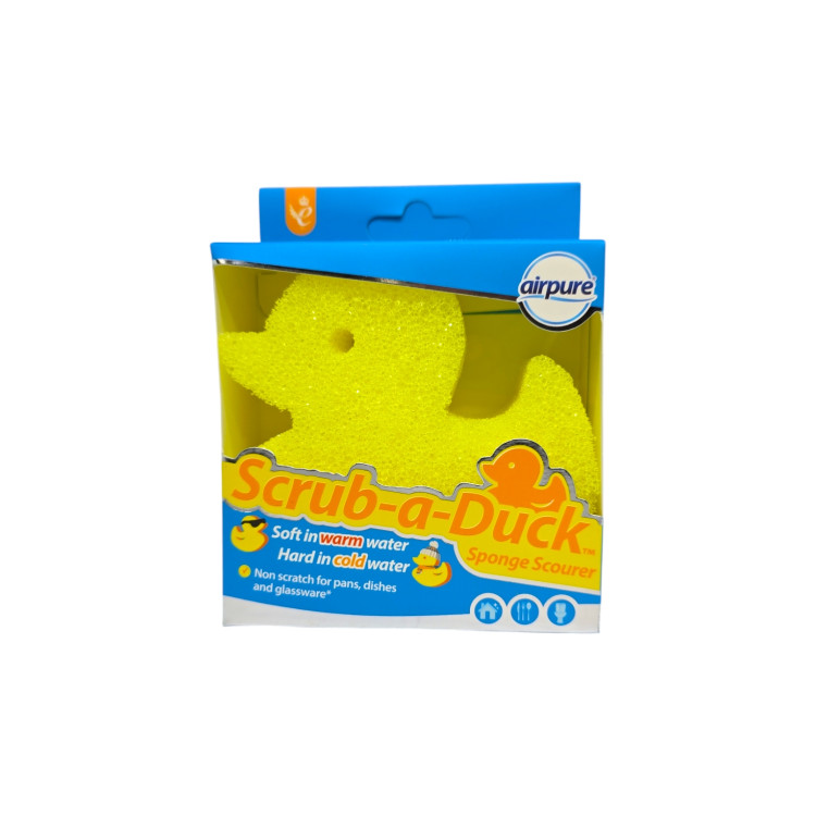 AIRPURE домакинска гъба, Scrub-a-Duck, 1 брой, Син