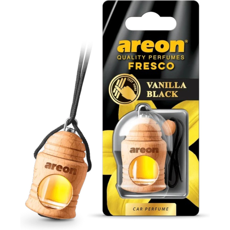 AREON ароматизатор за автомобил, Fresco, 1 брой, Vanilla Black