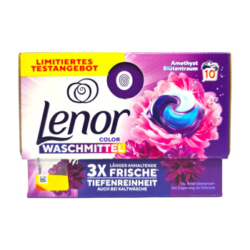 LENOR капсули за цветно пране, Amethyst, 10 броя LENOR капсули за цветно пране, Amethyst, 10 броя