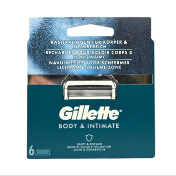 GILLETTE fusion 5 резервни ножчета, Body & Intimate, Тяло и интимни зони, 6 броя GILLETTE fusion 5 резервни ножчета, Body & Intimate, Тяло и интимни зони, 6 броя