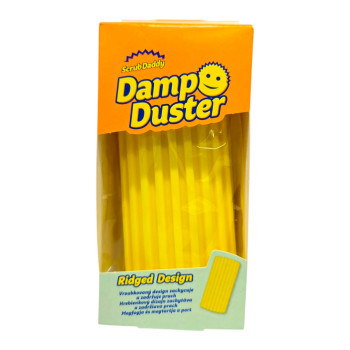 SCRUB DADDY Damp duster почистваща гъба универсална, Жълта, 1 брой 