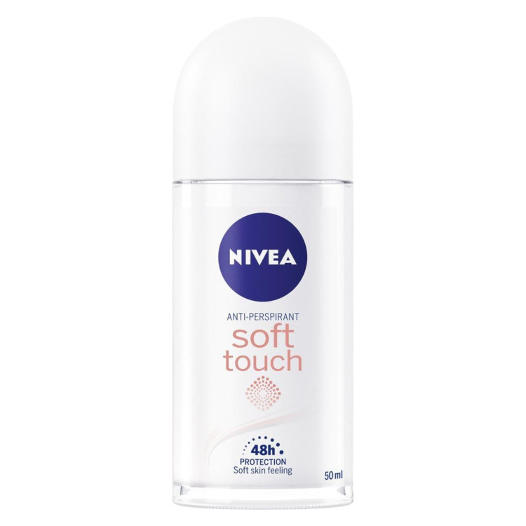 Nivea рол-он дамски, 50мл, Soft Touch