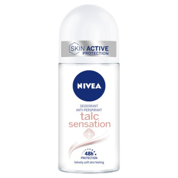 Nivea рол-он дамски, 50мл, Talc Sensation
