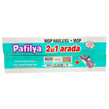 PAFILYA комплект моп с щипки + мокри кърпи за почистване на под 40 броя PAFILYA комплект моп с щипки + мокри кърпи за почистване на под 40 броя