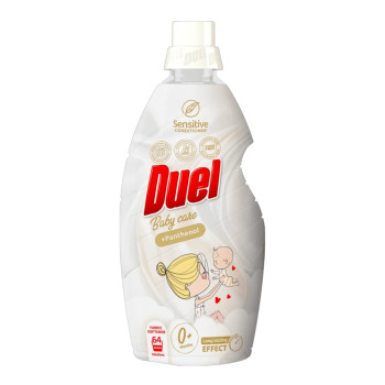 DUEL омекотител за пране, 1600мл, 64 пранета, Baby care