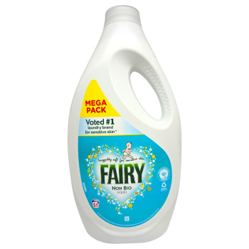 FAIRY течен перилен препарат, Non bio liquid, 51 пранета, 1785мл FAIRY течен перилен препарат, Non bio liquid, 51 пранета, 1785мл