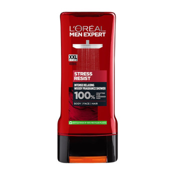LOREAL men expert мъжки душ гел, 400мл, Stress Resist