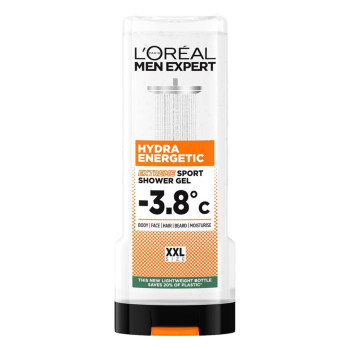 LOREAL men expert мъжки душ гел, 400мл, Hydra Energetic Extreme sport